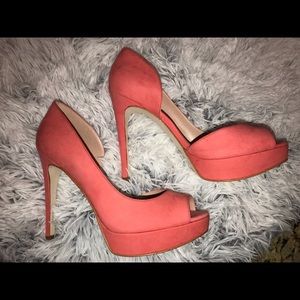 Enzo Angiolini Nubuck Heels